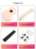 21" DIY Wooden Ukulele Craft Kit - Paint Your Own Small Guitar Toy Gift