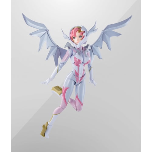 S.H.Figuarts Lacus Clyne (Pilot Suit Ver.) Ride-On Reproduction Set, PVC & ABS, Approximately 130mm, Pre-painted Complete Figure