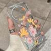 Romantic Lace Pattern Phone Case For Xiaomi Redmi Note 14 Pro 14C 6.88" Transparent Clear Shockproof Flower oil Painting Cover