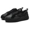 FILA Canestro Leather Comfortable Versatile Shock Absorbing Durable Low Top Retro Basketball Shoes Men sneaker Black F12M241603FBA