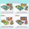3d Fabric Book With Rattles For Infant Early Education And Sensory Development