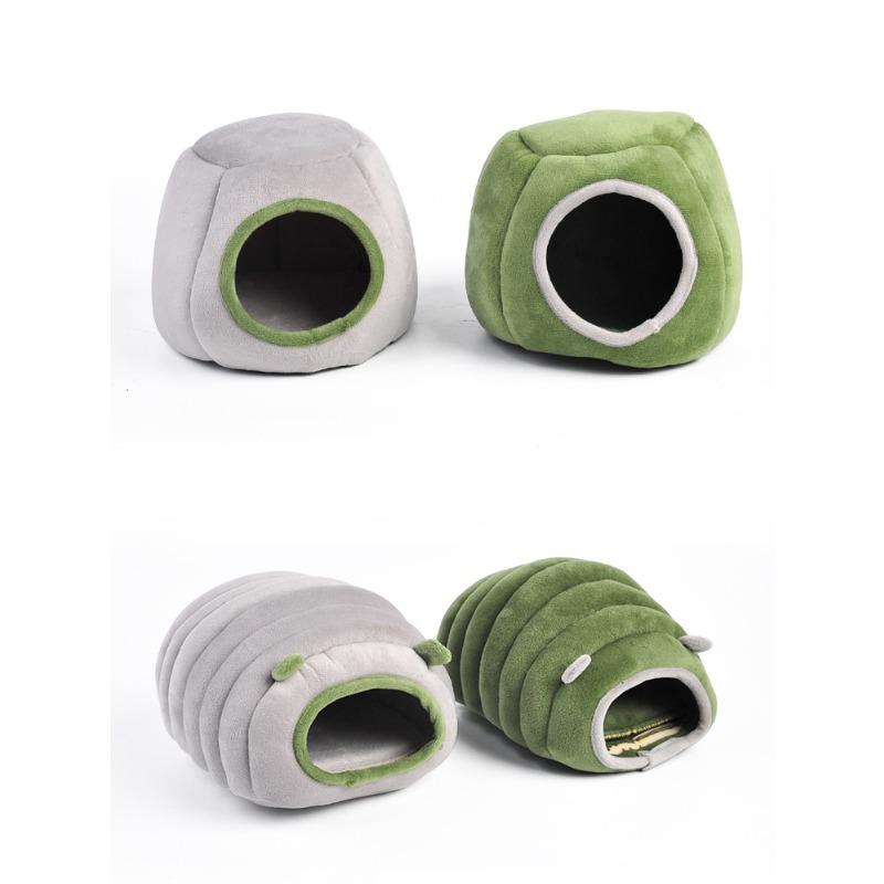Hamster Cotton Nest Windproof and Warm Hedgehog Dutch Pig General Semi Enclosed Simple Soft and Comfortable Hamster Pet Supplies