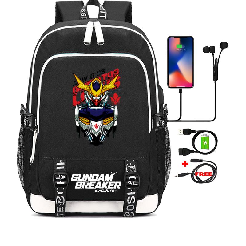 Imprimare Anime Casual Rucsac Umeri Pachet Genți pentru Fete Rucsac Laptop Mochila Rucsaci pentru studenți Rucsac