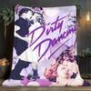 1Pc DirtyDancing Print Flannel Blanket, High quality Comfortable for All Seasons, Home Decor, Warmth and Comfort, Perfect for Christmas Gifts