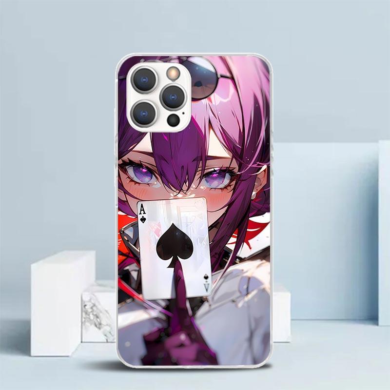 Honkai Star Rail Kafka Phone Case For IPhone 16 17 Air 16E 15 14 Plus 13 Mini 12 11 Pro Max 7 8 + SE 2020 Soft TPU Back Cover 16