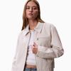 Calvin Klein Trendy Casual Minimalist Letter Embroidered Structured Polo Jacket Women Jackets 47F527G