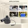 Detachable 75mm Blower Fan 12V USB Changeable Speed For 3D Printers BBQ Electronics Thermal Management