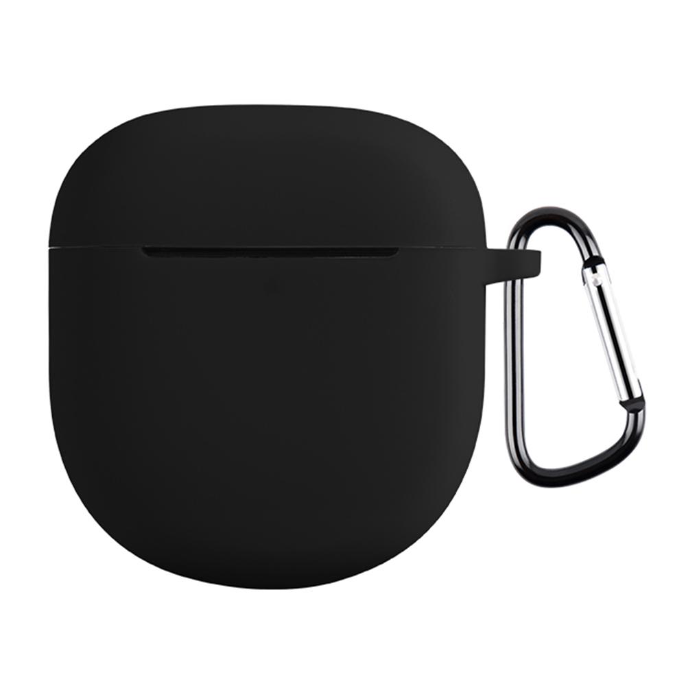 For Bose QuietComfort 2/Ultra Silicone Case Wireless Earphone Anti-Scratch Protective Cover with Carabiner
