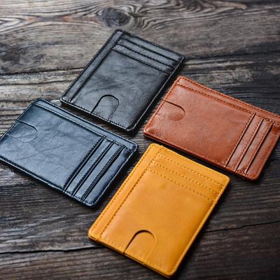 Porta carte 8 slot Custodia per ID studente Borsa impermeabile Antifurto Resto Moneta Protegge Blocco RFID Informazioni personali