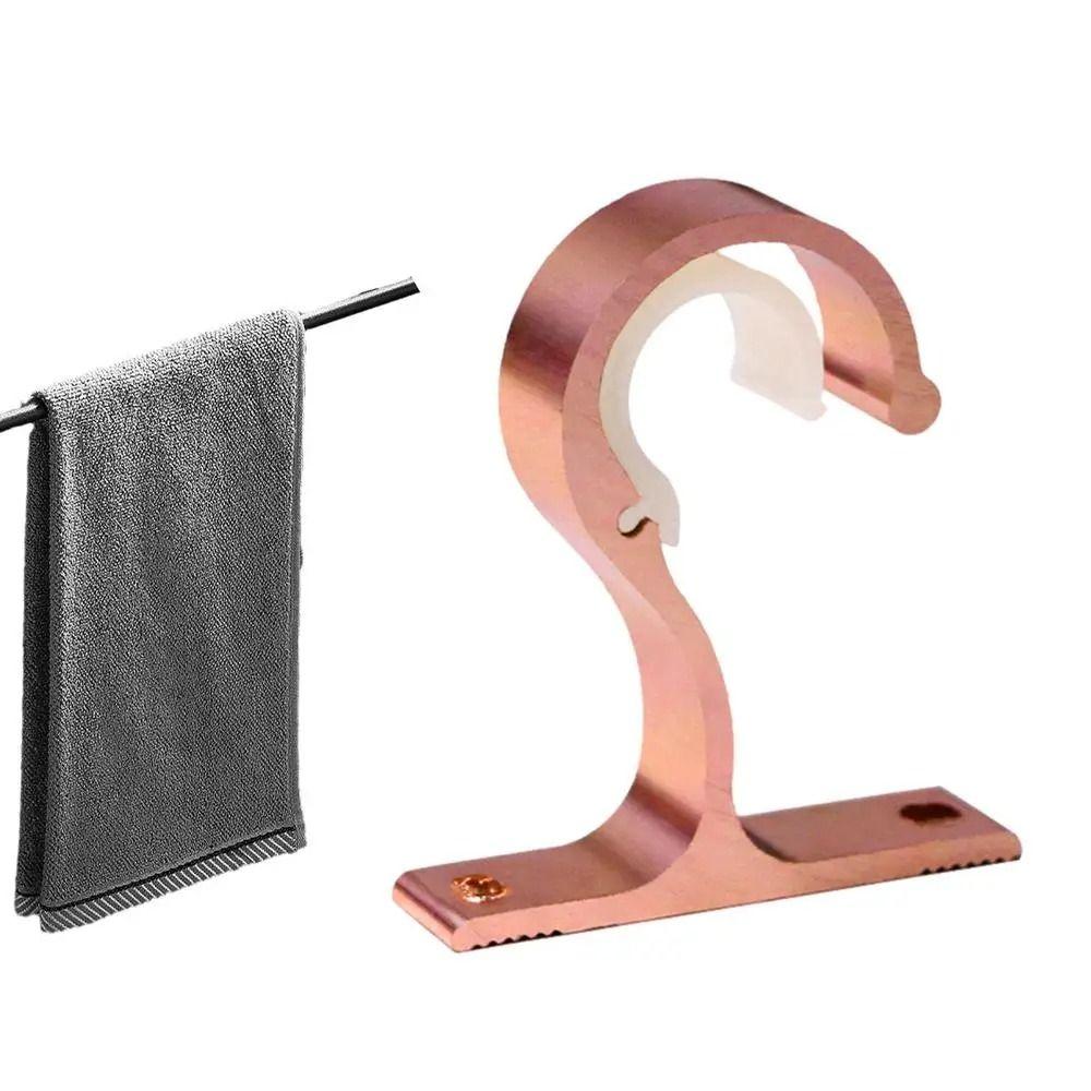 1Pc Home Ceiling Rod Installation Hook Wall-Mounted Drapery Hanging Rack  For Kitchen Living Room