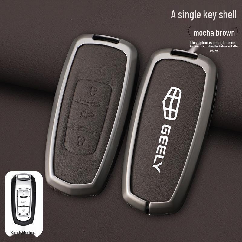 Geely Key Case for Emgrand, Emgrand GS, Boyue, X3 Vision, X6, Borui, Binrui, S1 Models. OPP Bag