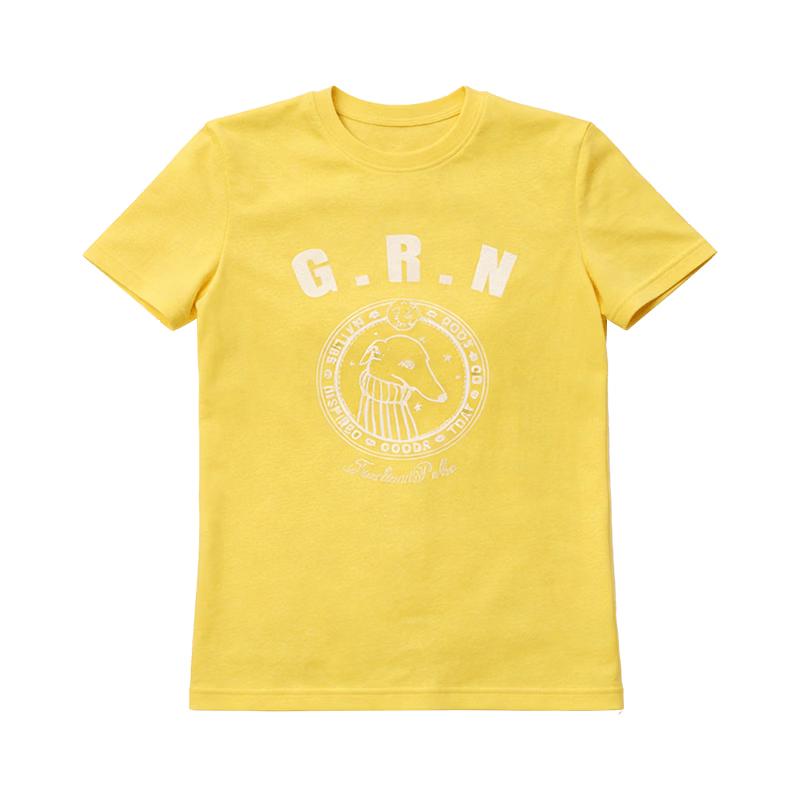 GREEN BELT Printed Short Sleeve T-Shirt L