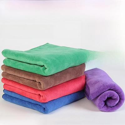 "Thickened Flannel Car Wash Towel, Super Absorbent (360g, 30x70cm)"