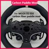 Carbon Fiber Extension Paddle Shifter Adapter For MOZA R5 R3 ES ESX Racing Car Game Mod Steering Wheel Accessories
