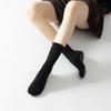 Lange Röhren-Yogasocken aus Baumwollpunktsilikon, rutschfeste Pilatessocken für Damen, atmungsaktive Sportsocken