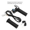 LCD Display 48V Half Twist Throttle LED Indicator Handle Grips  Electric Bike