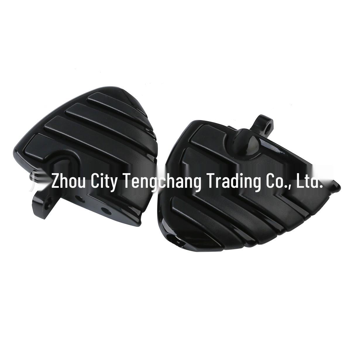 

Harley Softail Fish-Shaped Front and Rear Metal Foot Pegs Aluminum