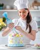 32Pcs Cake Decorating Tools Icing Cream Piping Nozzle Tips Confectionery Pastry Bags Stainless Steel Nozzles Tip Cake Decoration