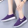 Buty damskie Wiosna i jesień Niskie buty z tkaniny Antypoślizgowe trampki na miękkiej podeszwie