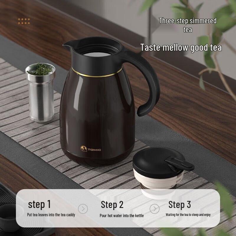 TOMIC Insulated Braising Tea Pot