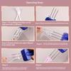 3/4-Latch Hook Cord Knitting Tool DIY Binding-Off Edging Knitting Projects Crochet Tool Yarn Weaving Crocheting Needle Hook