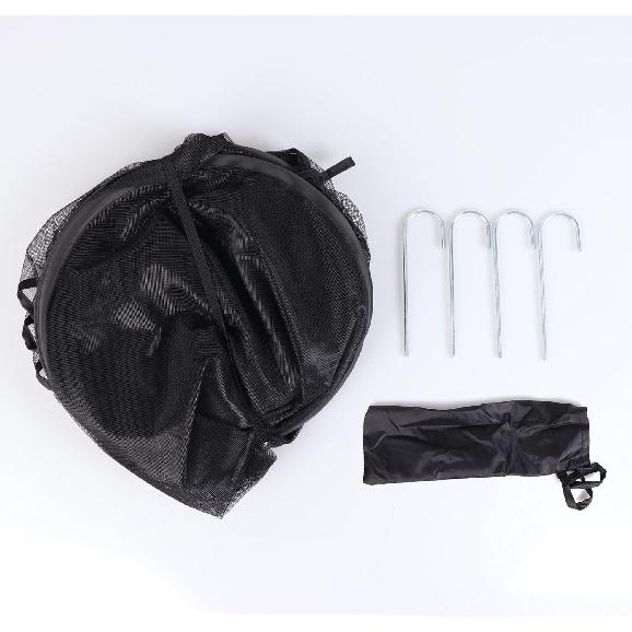 Mesh Plant Cover from Animals, Plant Netting Pest Guard Cover, Plant Tent Cage Pop-up with 4 Stakes for Vegetables, Fruits, Flowers, 28 X 28 X 32