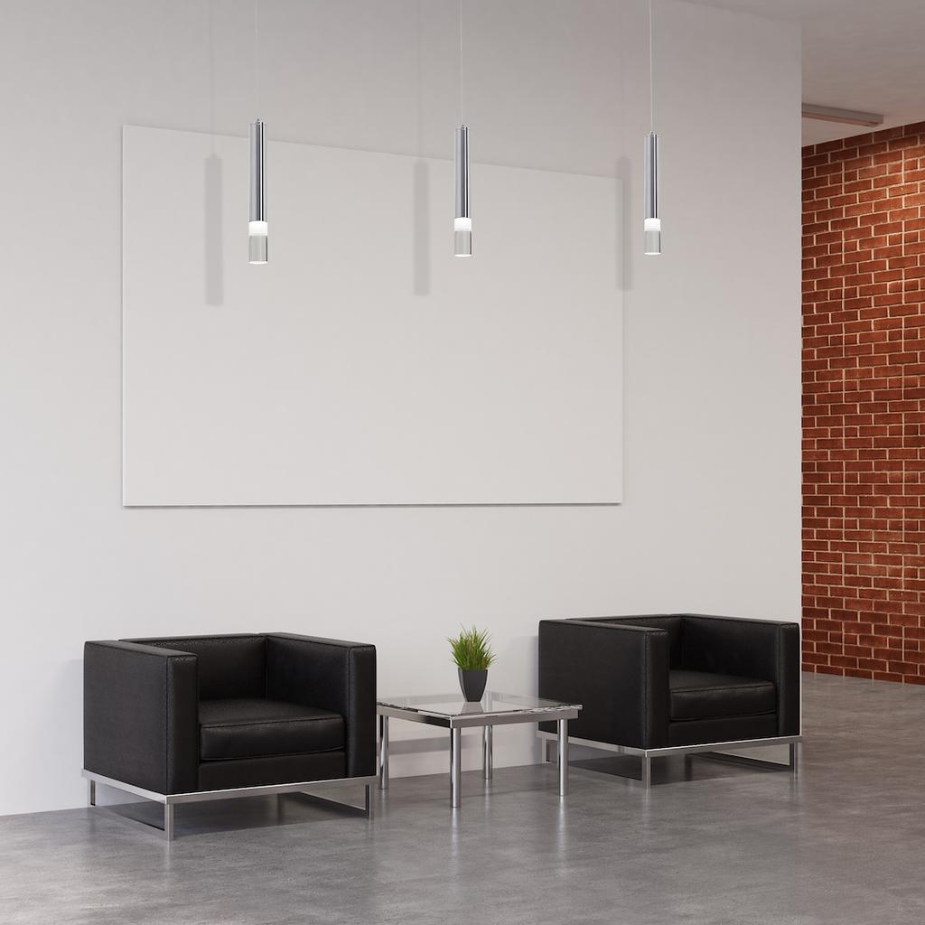 Lampa Wisząca Ice Led Chrom Milagro Ml321