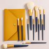 Grapewood Soft Bristle Eye Makeup Brush Set: Eyeshadow, Blush & Powder Brushes