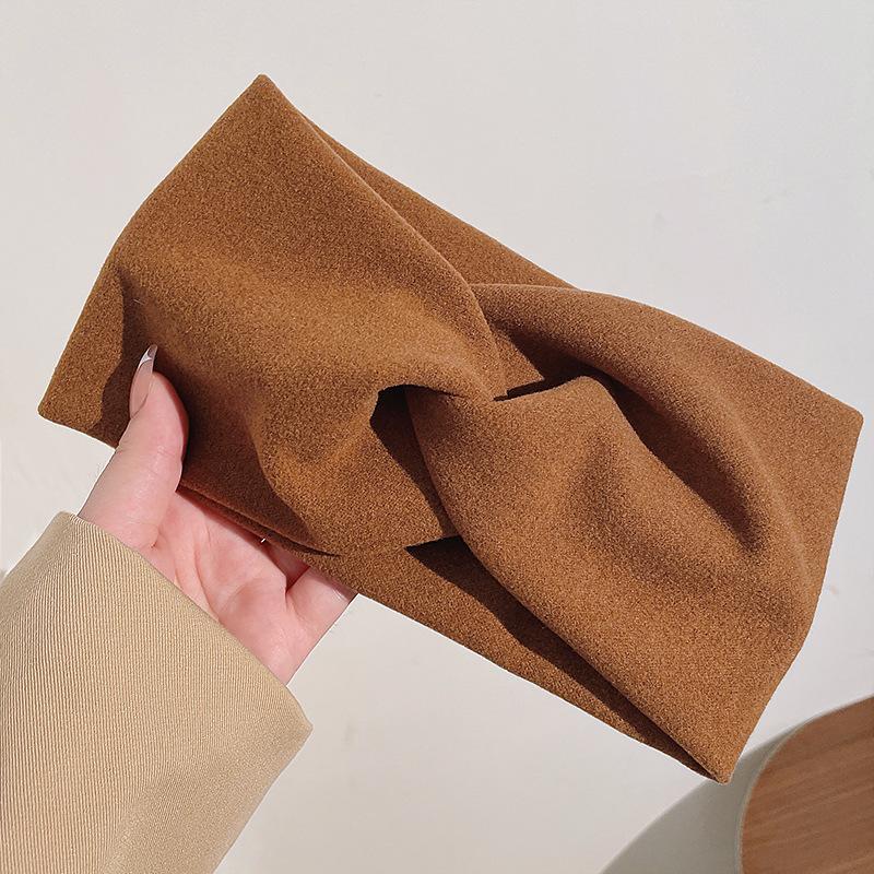 Autumn And Winter Daily Wear Wde Edged Face Wash Headband For Women Fashion Hairband Hair Accessories