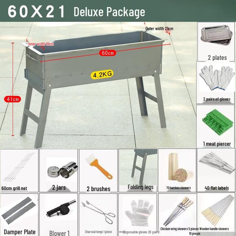 Lantuan Outdoor Charcoal BBQ Grill