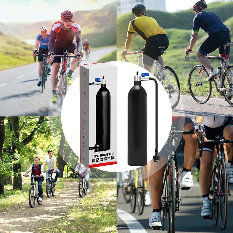 Tire Inflator Portable Vacuum Tire Booster Cylinder 200PSI Tyre Inflation Tank Pump Vacuum Compressor Portable For Mountain Road