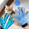 1-10 STÜCK Doppelseitige Tierpflegehandschuhe Haarentfernung Massagehandschuh mit weichen TPR-Spitzen Bade-Reinigungsbürste für Hunde Katzen Tiere