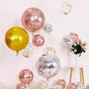 Funfoil 4D Globo 10 Inch High Quality CE ASTM-936 Certified Nylon Helium-Filled Birthday Anniversary Wedding Balloons