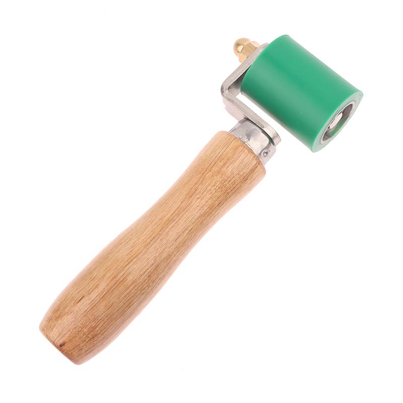 

40 мм силиконовый ручной прижимной ролик, устойчивый к высоким температурам, шовный ручной прижимной ролик для воздушного нагрева винилового сварочного инструмента зелёный