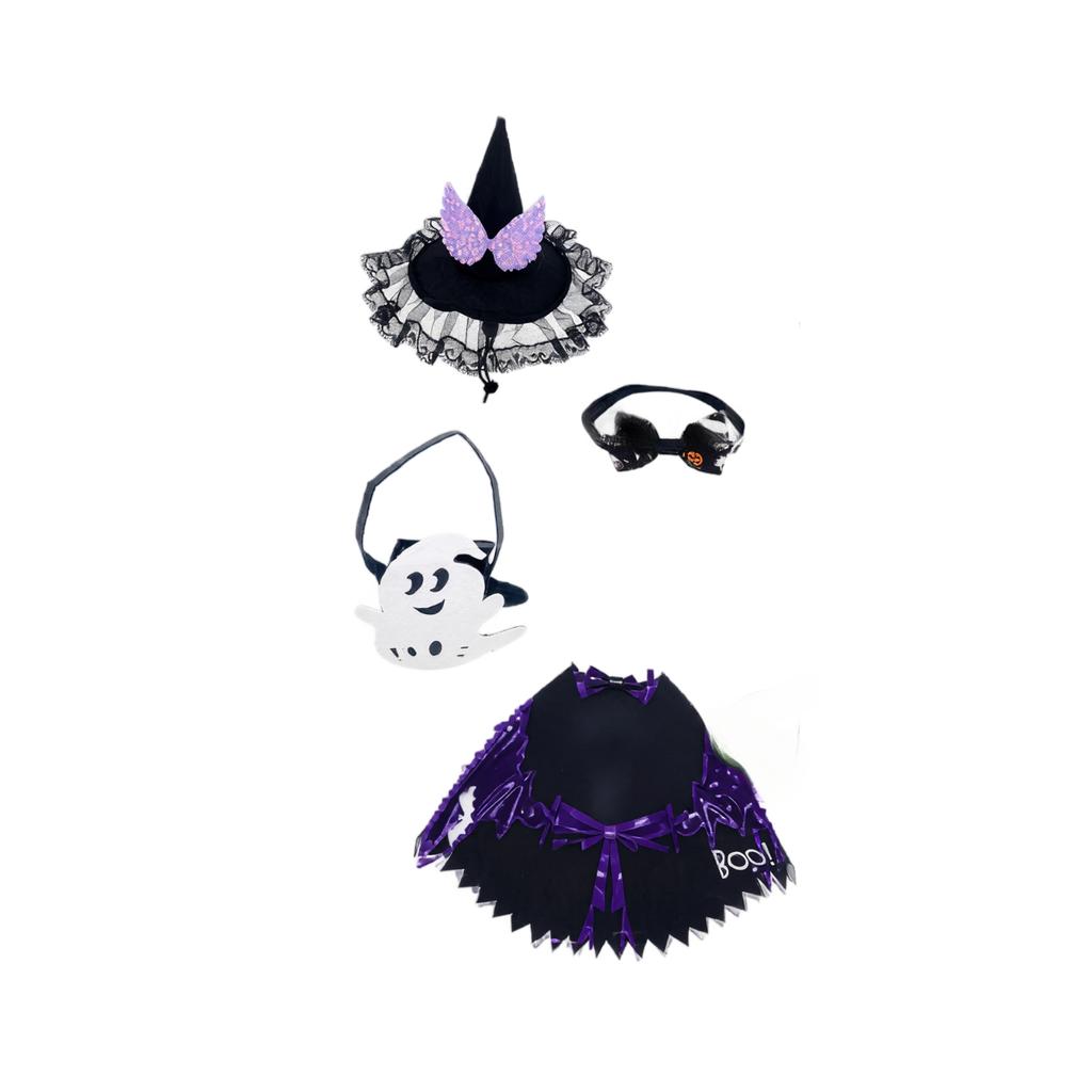 Halloween Costume for Decoration - 4 Piece Set for Garden, Yard or Patio