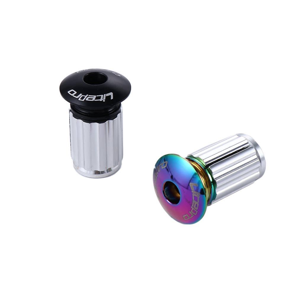 Zinc Zinc Alloy Grips Plugs Expansion Handlebar End Caps Bike Bar Ends Plugs Handle Grips Plugs Bicycle Grip