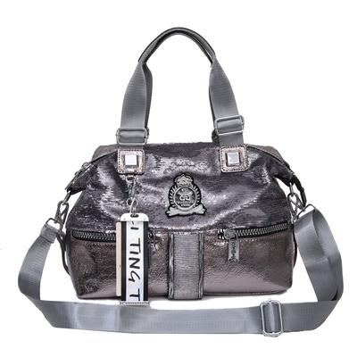 Fashionable Large Tote Bag with Sequins, Women's Stylish Crossbody Shoulder Bag