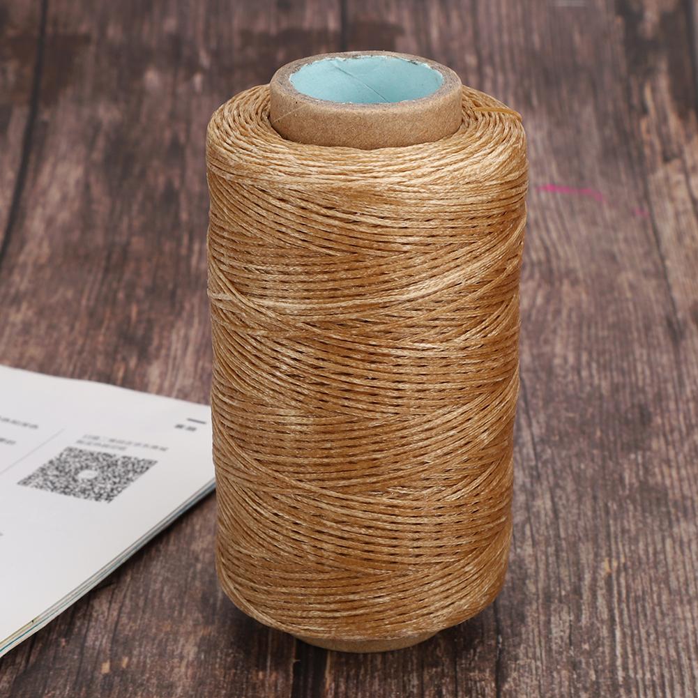 150D 820.2ft Waxed Thrd Flat Sewing Stitching Cord Accessories for Lther Craft