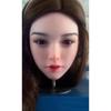 100% Silicone Head Standard Wig Suitable for 130-180CM Sex Doll Body 2 Connection Methods GJ-003