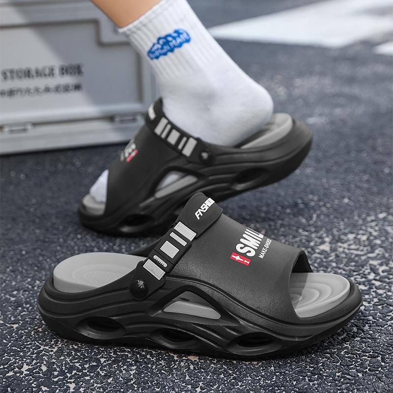 Summer Men's Large Size Sandals EVA Soft Soled Slippers Home Casual Slippers Beach Sandals