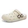 2025 new summer sports and leisure hole shoes cool slippers drive two wear thick-soled light sandals live broadcast 2025