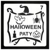 8pcs/set, 13*13cm/5.12*5.12 Inches, Holiday Model Handbook Templates, Halloween Templates, Skeleton Drawing Boards, Scrapbooking Decorations