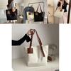 Spacious And Stylish 2024 New Women's Commuter Tote Bag In Soft Canvas Design
