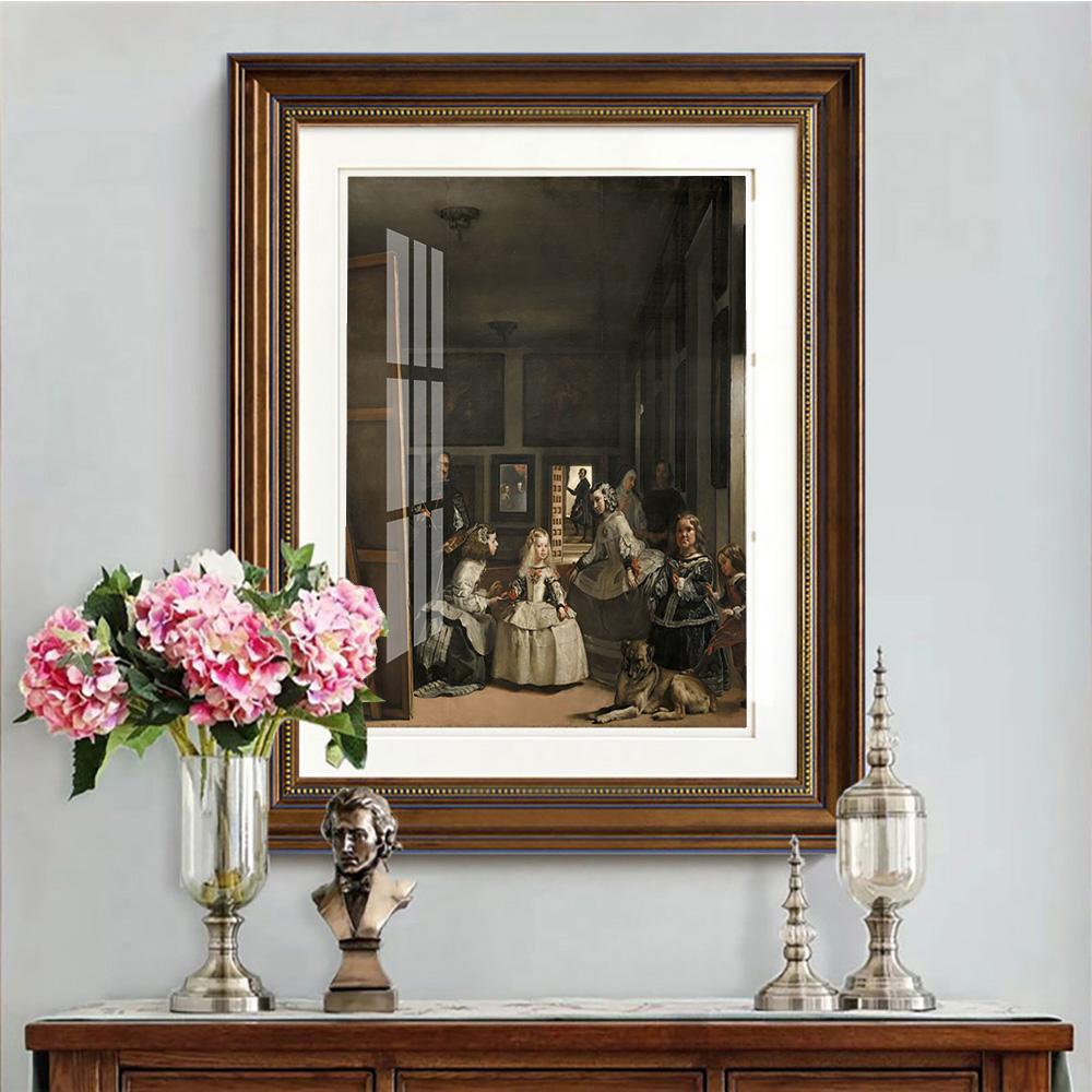 Diego Velazquez Kunstdruck Poster Las Meninas Leinwandgemälde Barock Wandaufkleber Dekor Einweihungsgeschenk