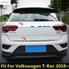 Dekorationslist för handtaget på nedre bakluckan För Volkswagen T-Roc T Roc 2018 - 2024 Rostfritt Stål Tillbehör