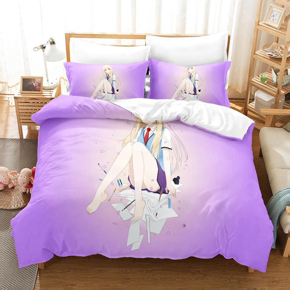 3d Print Anime The Pet Girl of Sakurasou Bedding Set Single Twin Full Queen King Size Bed Set Adult Kid Bedroom Duvet cover Sets