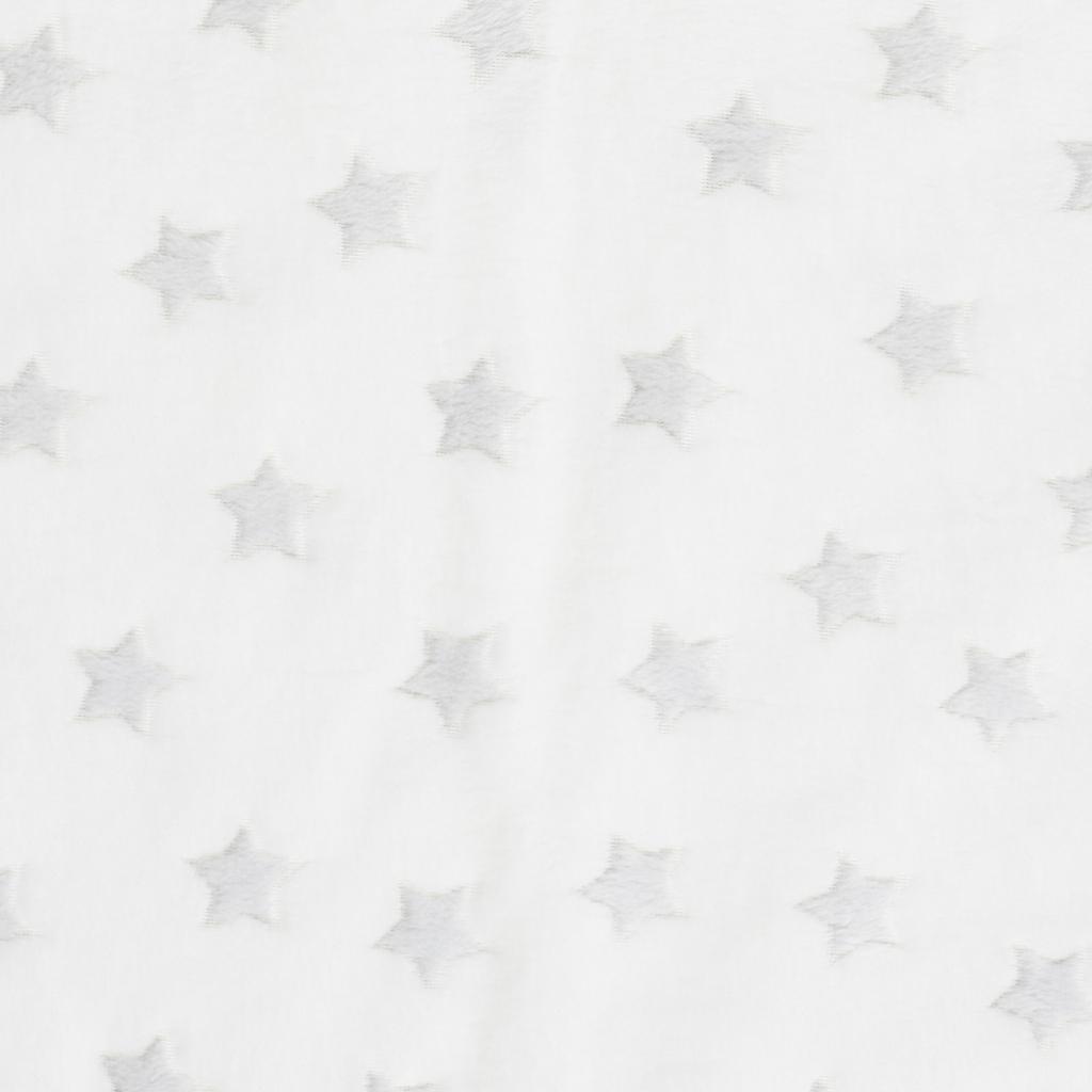 Les Trésors De Lily [A1454] - Designer-Plaid 'Ein Stern ist geboren' weiß - 120x150 cm