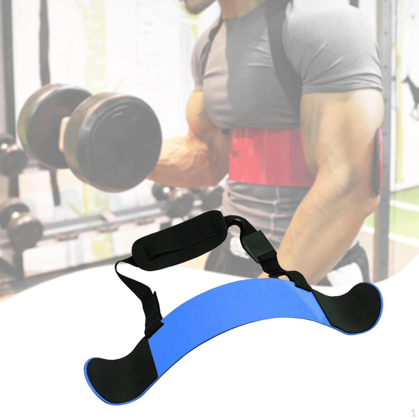 

Arm And Bicep Workout Equipment, Heavy Duty, Home Gym, Curved Design, синій