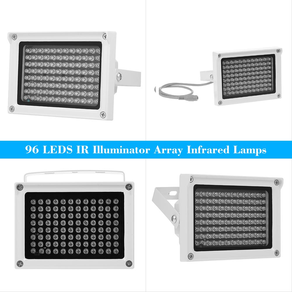 96 LEDS IR Illuminator Array Infrared Lamps Night Vision Outdoor Waterproof For CCTV Security Camera