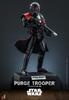 Hot Toys TV Masterpiece Kenobi Purge Trooper Scale Approximately 30cm Tall Obi-Wan 1/6 Figure, Black, (TMS081)